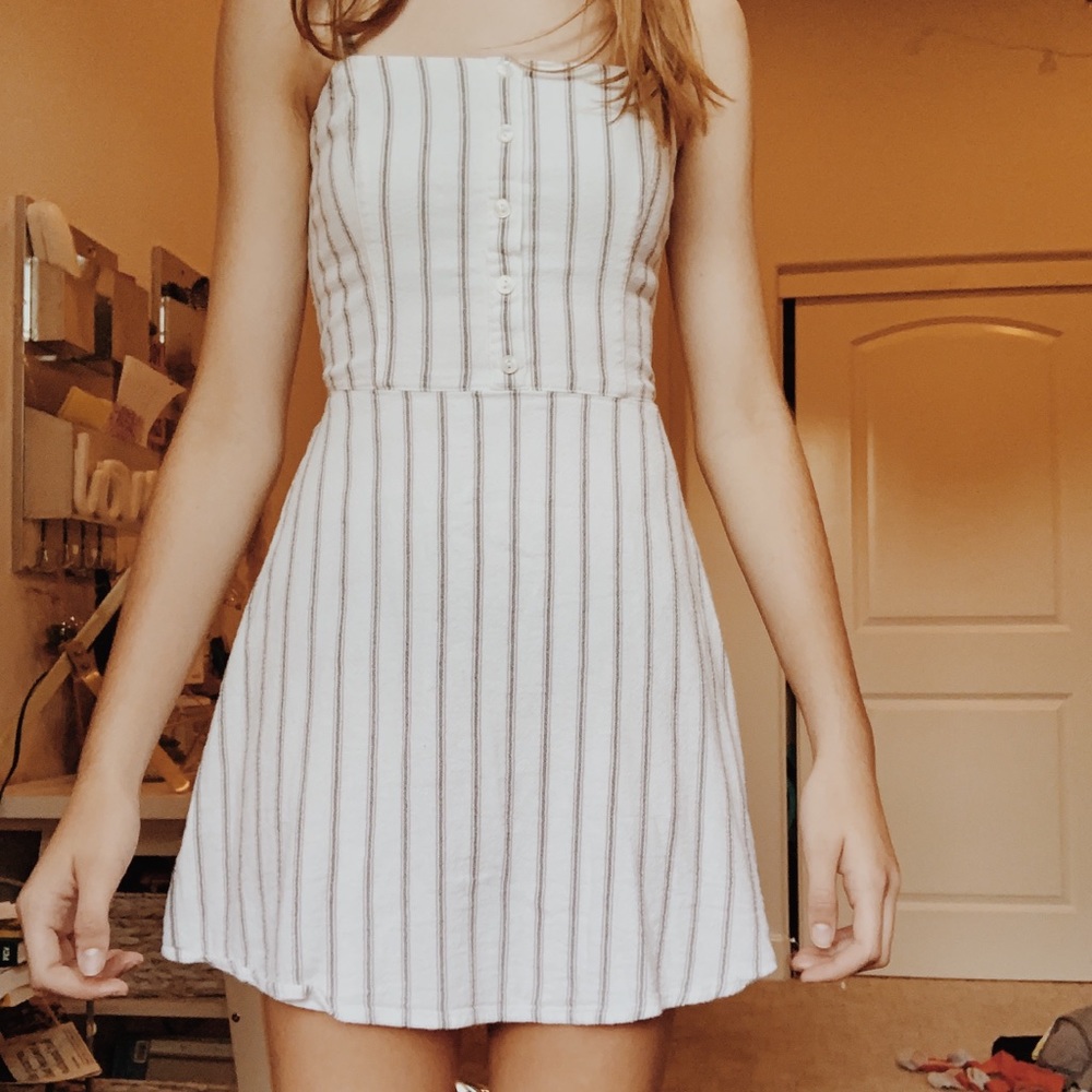 HOLLISTER CO STRIPED DRESS
